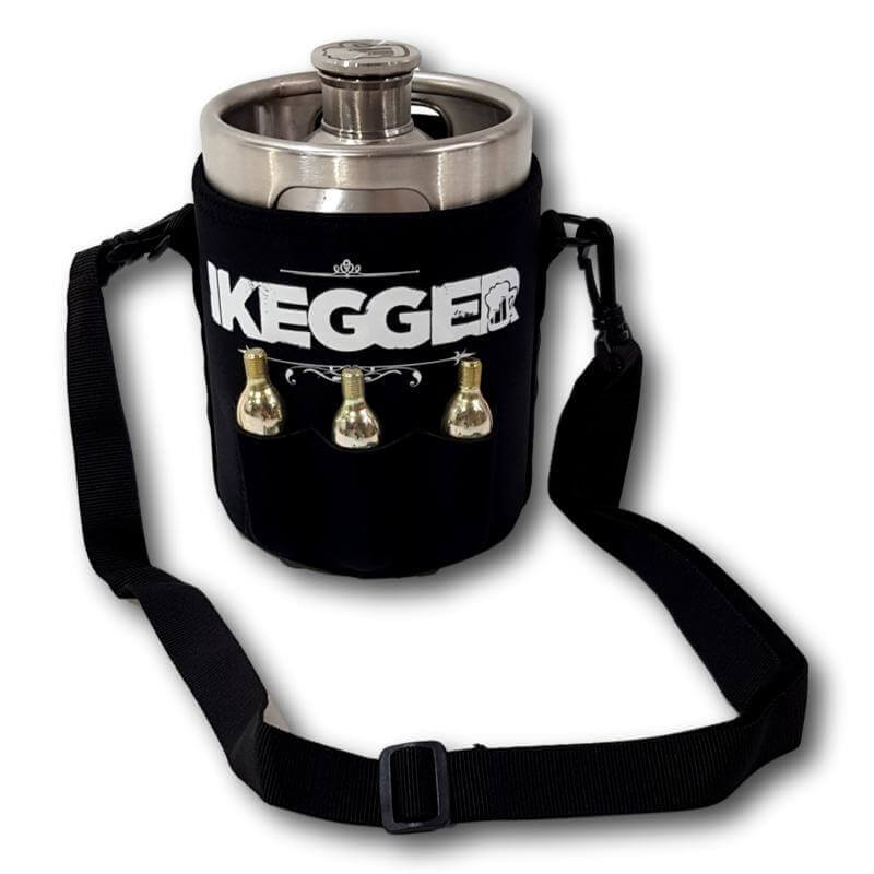 Keg Cooler Sleeve | Fits 2L Insulated or 2L Uninsulated Keg - iKegger | Mini Keg & Beer Growler System