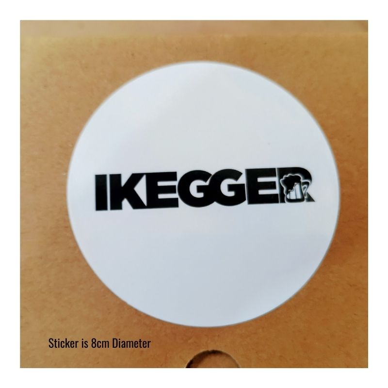 iKegger Round Stickers