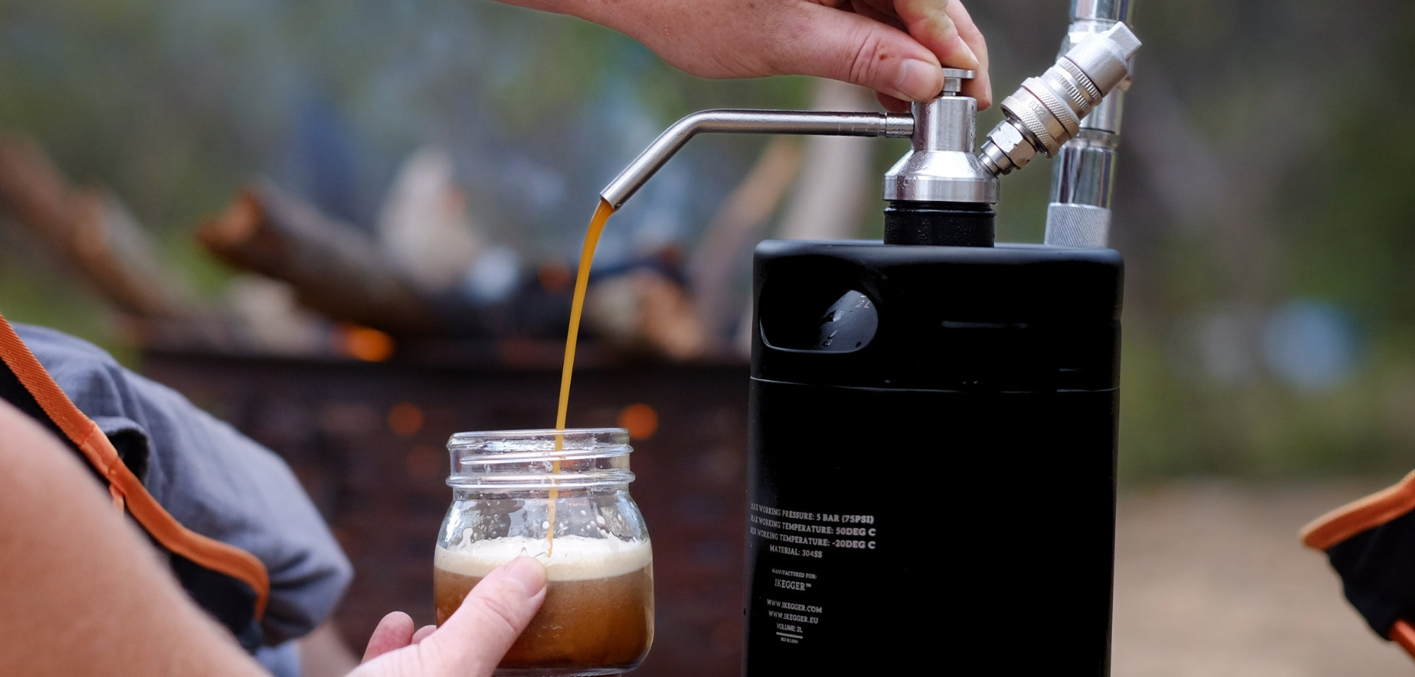 Nitro Coffee Keg