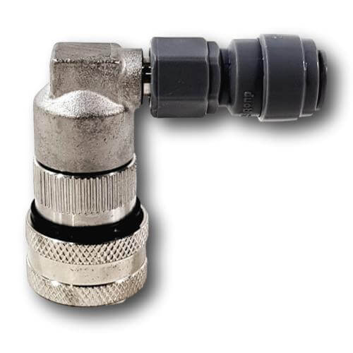 Ball Lock Disconnect | Steel MFL Thread | Black   Liquid – iKegger | Mini keg systems, homebrew gear, cocktails on tap, and beer growlers