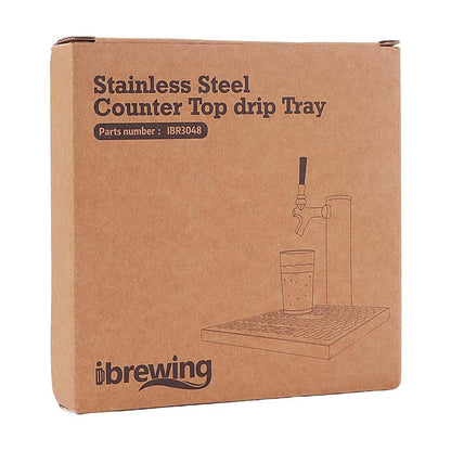 Drip Tray | Benchtop 15cm Square | Stainless – iKegger | Mini keg systems, homebrew gear, cocktails on tap, and beer growlers