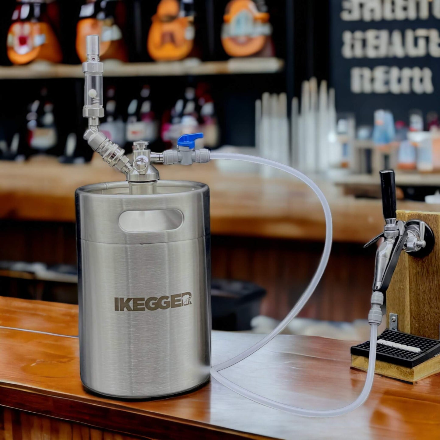 Auto Stop Filler For Kegs & Growlers | Premium Stainless – iKegger | Mini keg systems, homebrew gear, cocktails on tap, and beer growlers