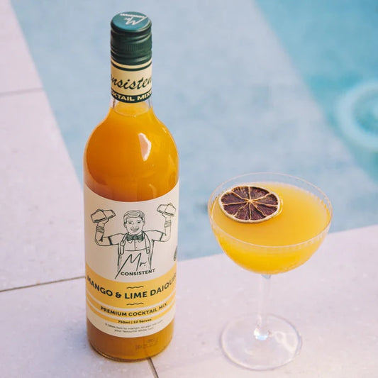 Mango & Lime Daiquiri Cocktail Mix | 10 Serves | Mr Consistent - iKegger | Mini Keg & Beer Growler System