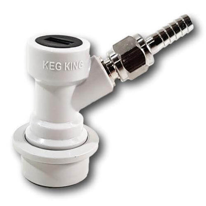 Ball Lock Disconnect | MFL Thread White | Gas – iKegger | Mini keg systems, homebrew gear, cocktails on tap, and beer growlers